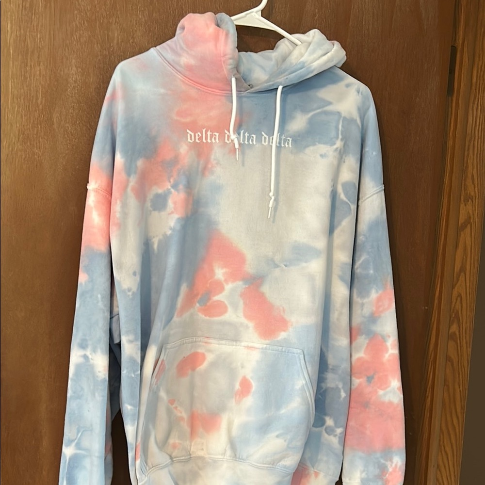 Delta Delta Delta Tie-Dye Hoodie